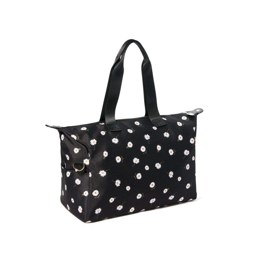 Alice + Olivia Daisy Print Canvas Duffle Bag & Reversible Bucket Hat MSRP $235 - Picture 4 of 14